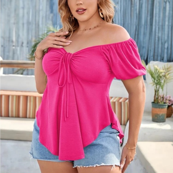 SHEIN Tops - Shein Off the Shoulder Top